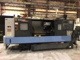 Doosan puma 300lc fanuc 0itd 12 chuck 53 centers 4 bar cap 30 hp 12 position turret prog tailstock c c conversational prog 64 offsets barfeed interface (2012)