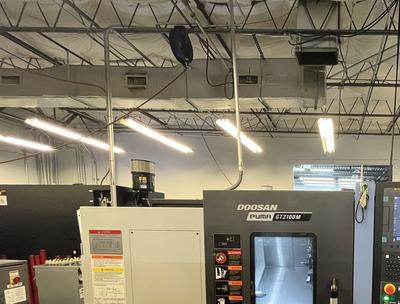 Doosan puma gt2100m live tool cnc lathe (2021)