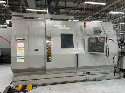 Doosan puma mx2500st multi axis cnc lathe (2009)