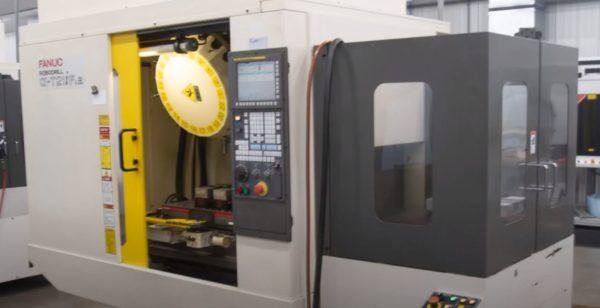 Fanuc robodrill cnc vmc at21 lif (2012)