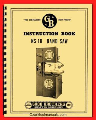 Grob NS-18 Brand GROB Type Vertical Band Saws Contact Sales Rep