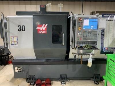 Haas st 30 cnc lathe w live tooling (2015)