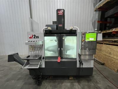 Haas vf 2ss cnc vmc 4th axis ready (2015)