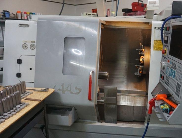 Haas sl 20t cnc lathe w haas bar feeder (2000)