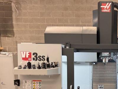 Haas vf 3ss cnc vertical machining center w trt 210 (2023)