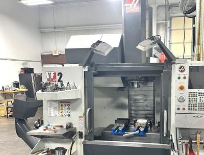 Haas vf 2 cnc vertical machining center (2018)