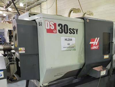 Haas ds 30ssy cnc lathe (2011)