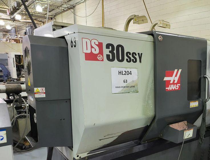 Haas ds 30ssy cnc lathe (2011)