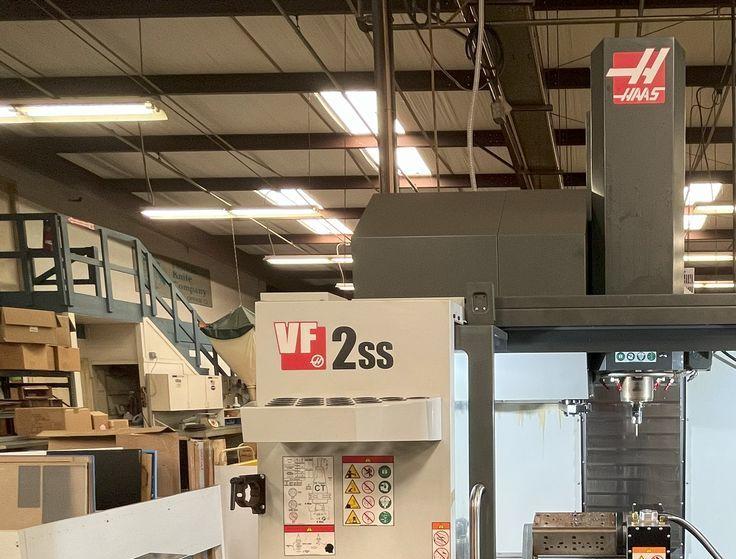 Haas vf 2ss cnc vertical machining center w hrt160 4th axis (2021)