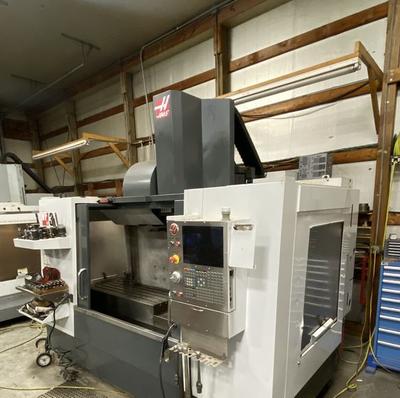 Haas vf 3 cnc vertical machining center (2015)