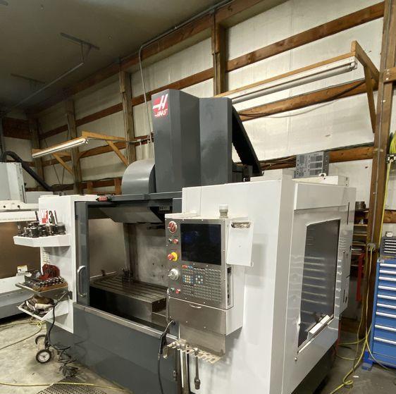 Haas vf 3 cnc vertical machining center (2015)