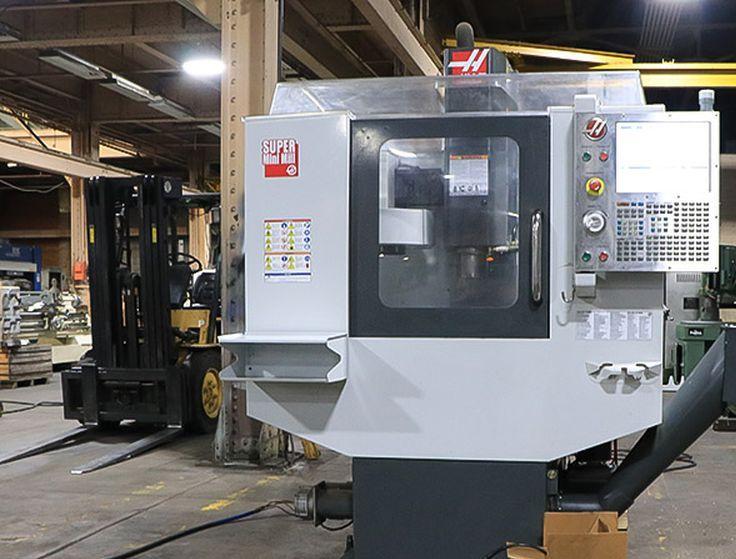Haas super mini mill vertical machining center (2014)