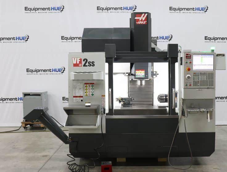 Haas vf 2ss cnc vertical machining center vmc w 4th axis (2020)