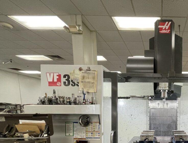 Haas vf 3ssyt cnc vertical machining center (2010)