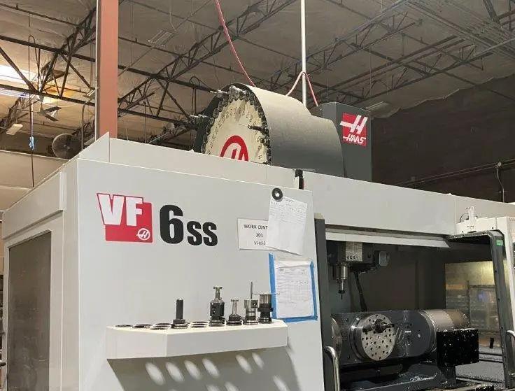 Haas VF 6SS/ 5 AXIS Year (2014)