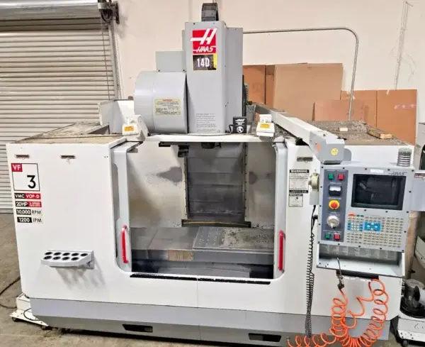 Haas vf 3b cnc vertical machining center mill