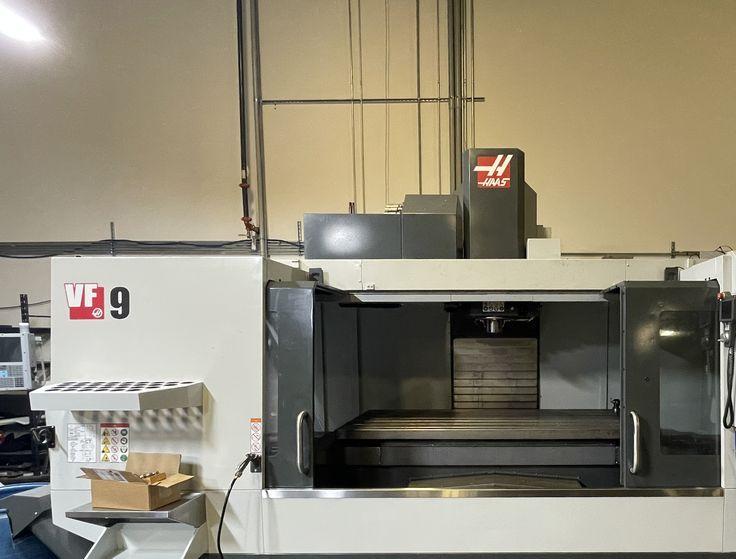 Haas vf 9 40 10k spindle cnc machining center (2021)