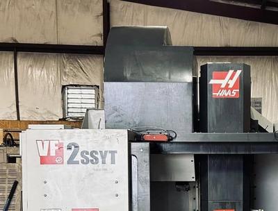 Haas vf 2ssyt cnc vertical machining center (2016)