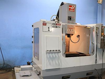 Haas vf 1d cnc vertical machining center (2008)