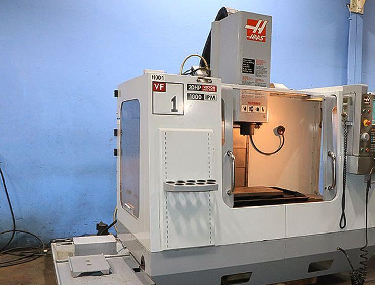 Haas vf 1d cnc vertical machining center (2008)