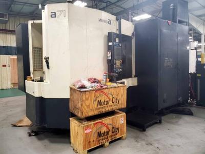 Makino a71 horizontal machining center (2008)