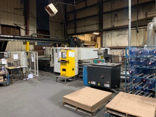 Mazak super turbo x612 mkii co2 laser (2005)