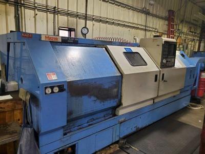 Mazak quick slant 30n 4 axis cnc lathe (1988)