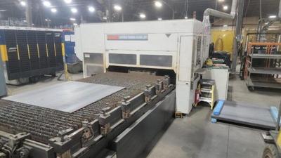 Mazak hyper turbo x 510 c02 laser (2008)