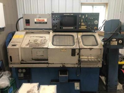 Mazak qt 8n cnc lathe (1994)
