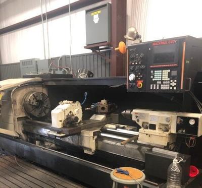 Mazak m5 n flat bed cnc lathe (2004)