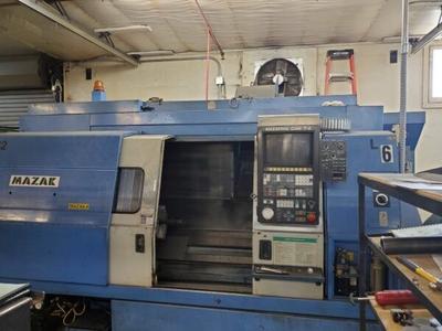 Mazak slant turn 30n cnc lathe (1990)
