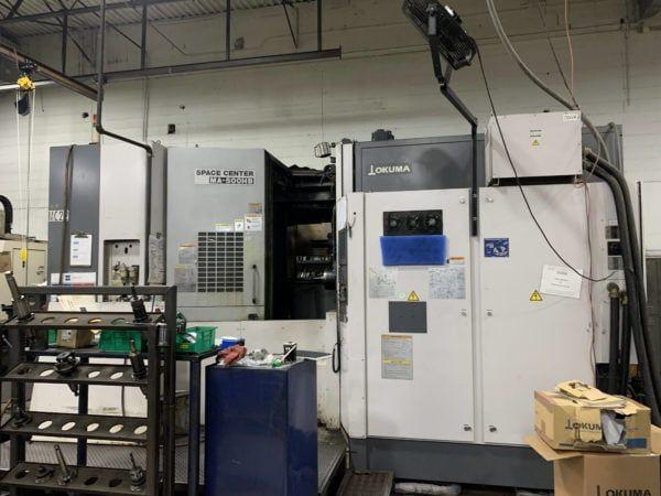 Okuma space center ma 500hb horizontal machining center (2007)