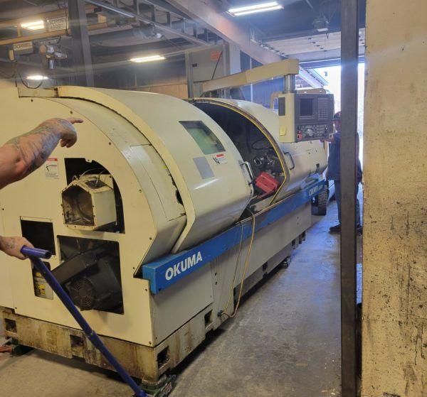 Okuma crown 769 cnc lathe (2000)