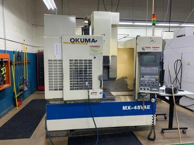Okuma mx 45vae vertical machining center (1999)