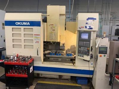 Okuma mc v4020 vertical machining center (2005)