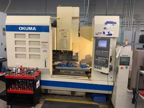 Okuma mc v4020 vertical machining center (2005)