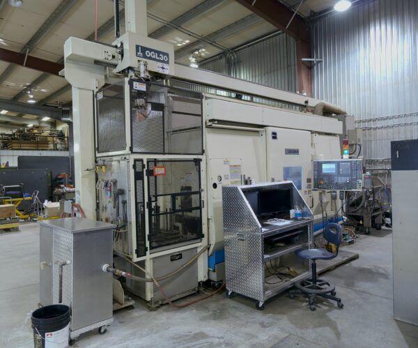 Okuma macturn 250 w multi axis turning center (2003)